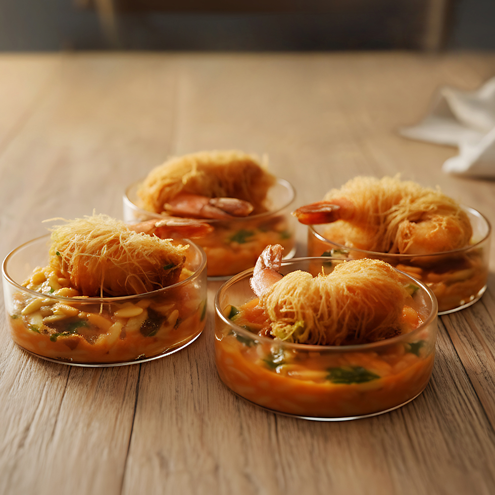 Tuscan Garlic Shrimp Orzo